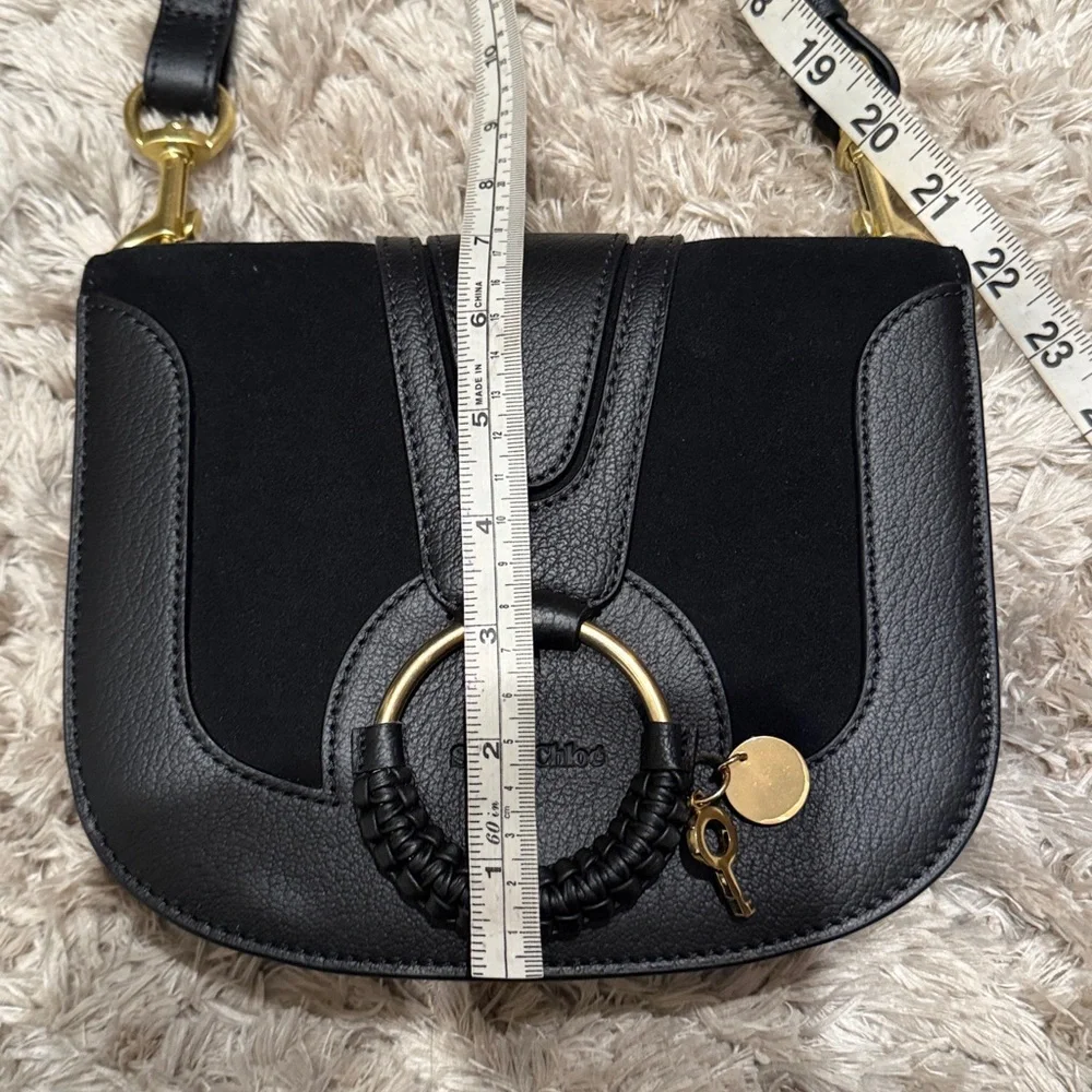 See by Chloe black leather and suede crossbody - Picture 10 of 12